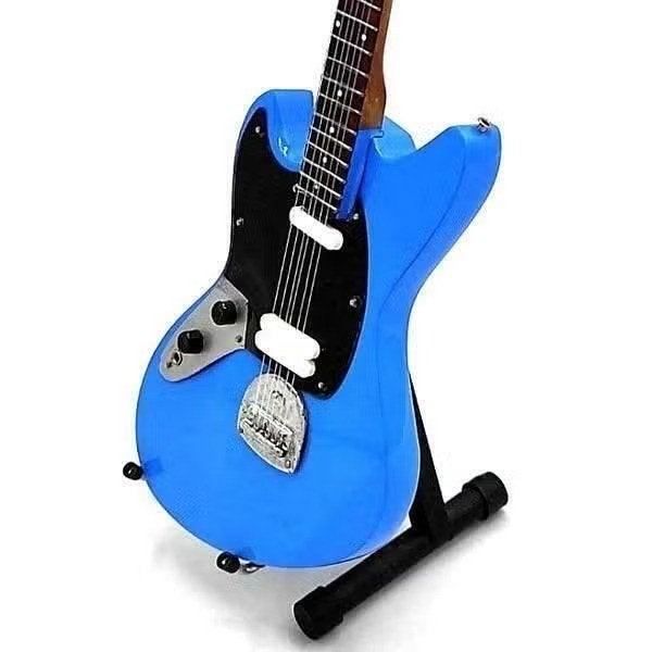 Miniatuur replica Fender Mustang gitaar Kurt Cobain Nirvana, Ophalen of Verzenden, Nieuw