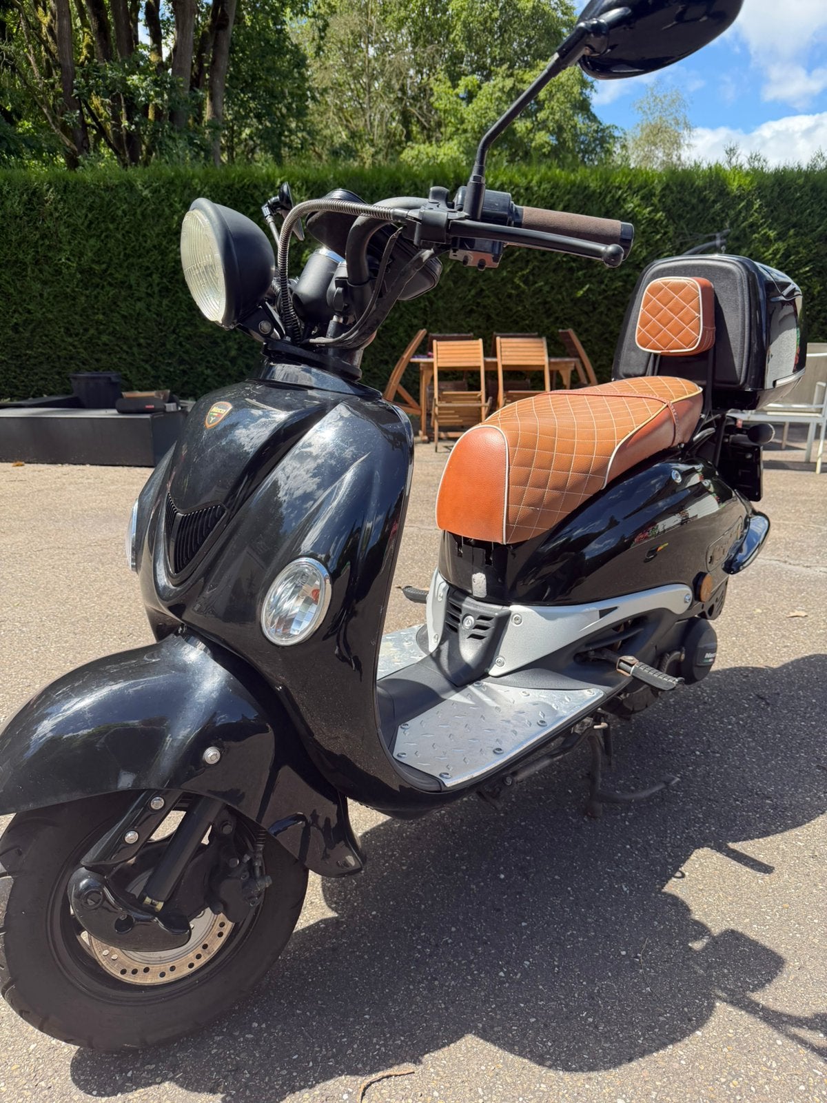 Neco Borsalino Duo 125cc à vendre — Très bon état, 125 cm³, Comme neuf, Enlèvement, Essence