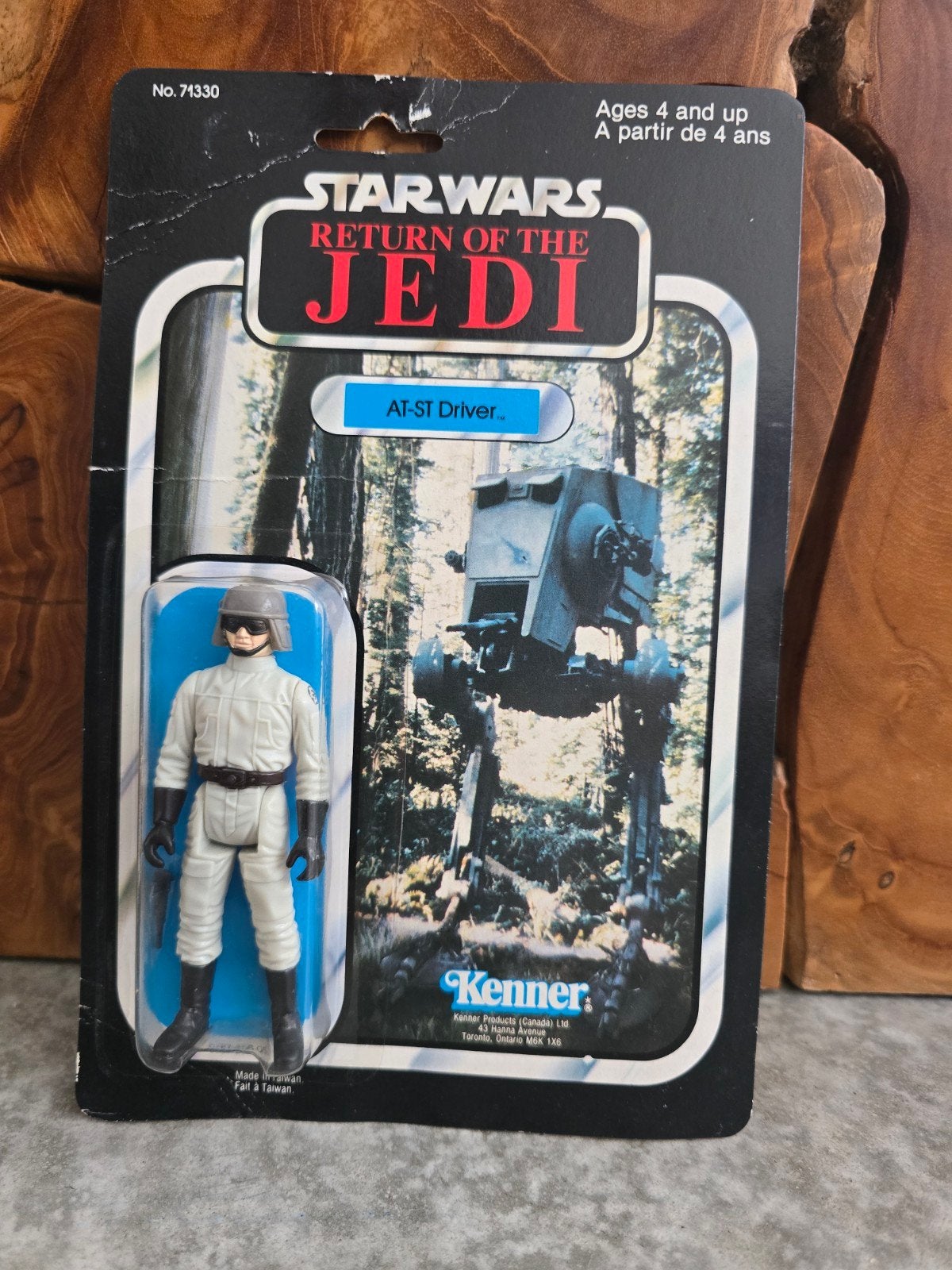 Star Wars Vintage Moc Canadian Atst Driver 77 Back, Verzamelen, Ophalen of Verzenden, Nieuw