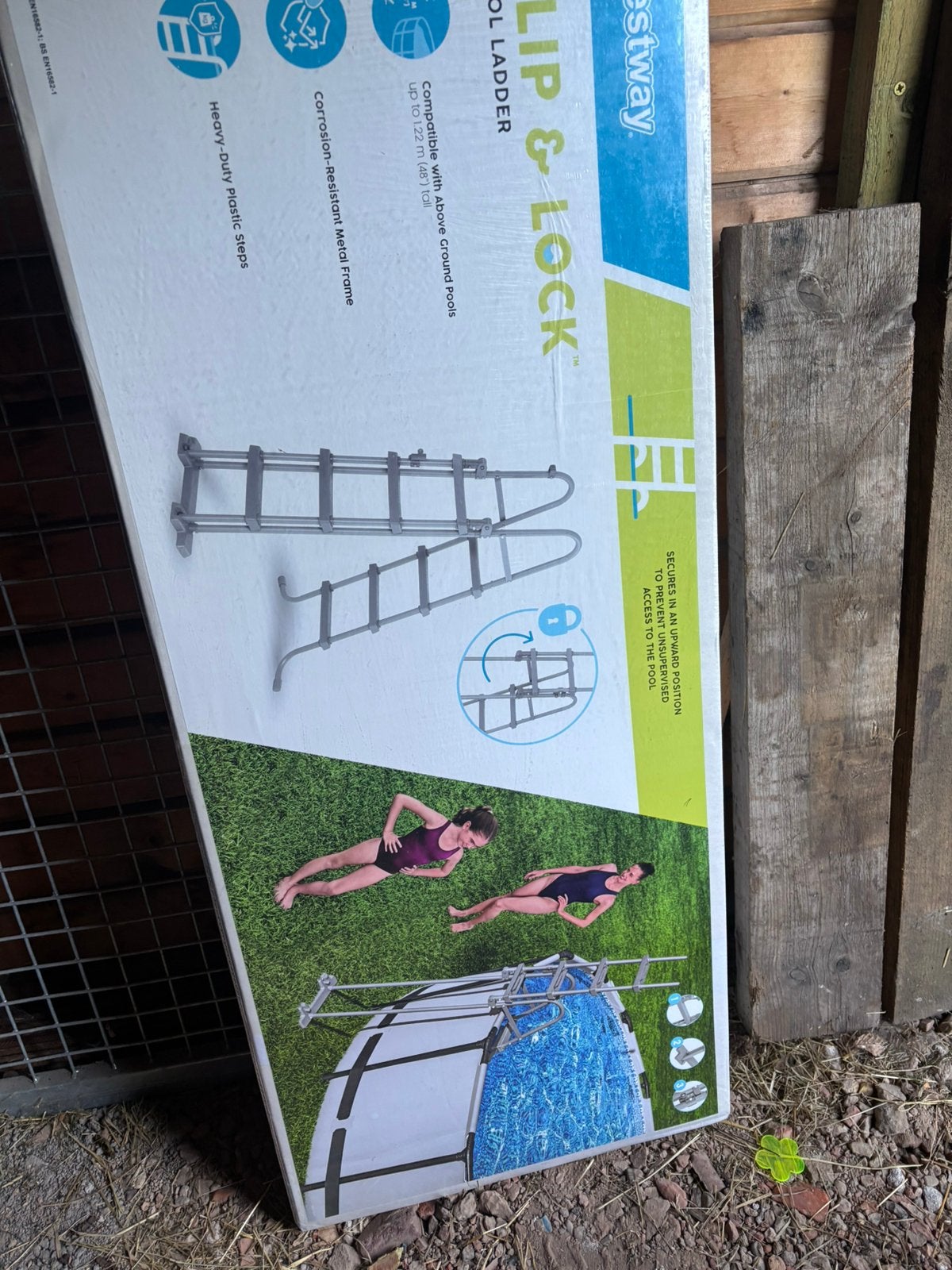 Bestway zwembadladder nieuw in doos, Ophalen, Nieuw
