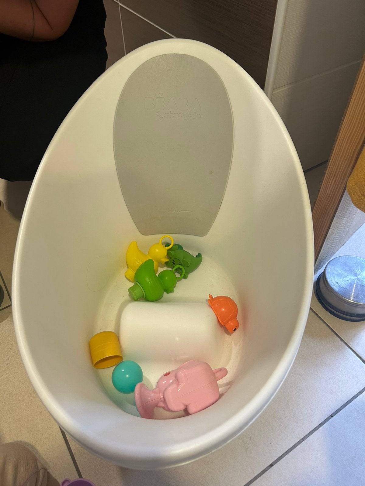 Baignoire bébé, Ophalen, Zo goed als nieuw, Badje