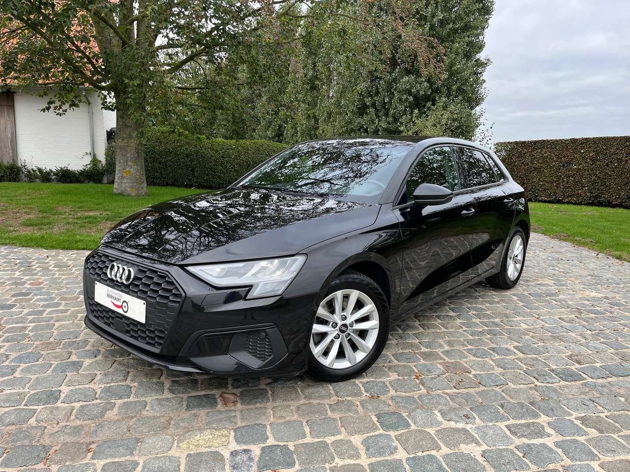 Audi A3 Sportback 30 TFSI/1eignr/94400km/Carplay/Led/Pdc/Cr, Auto's, Zwart, 0 kg, Bedrijf, 5 deurs