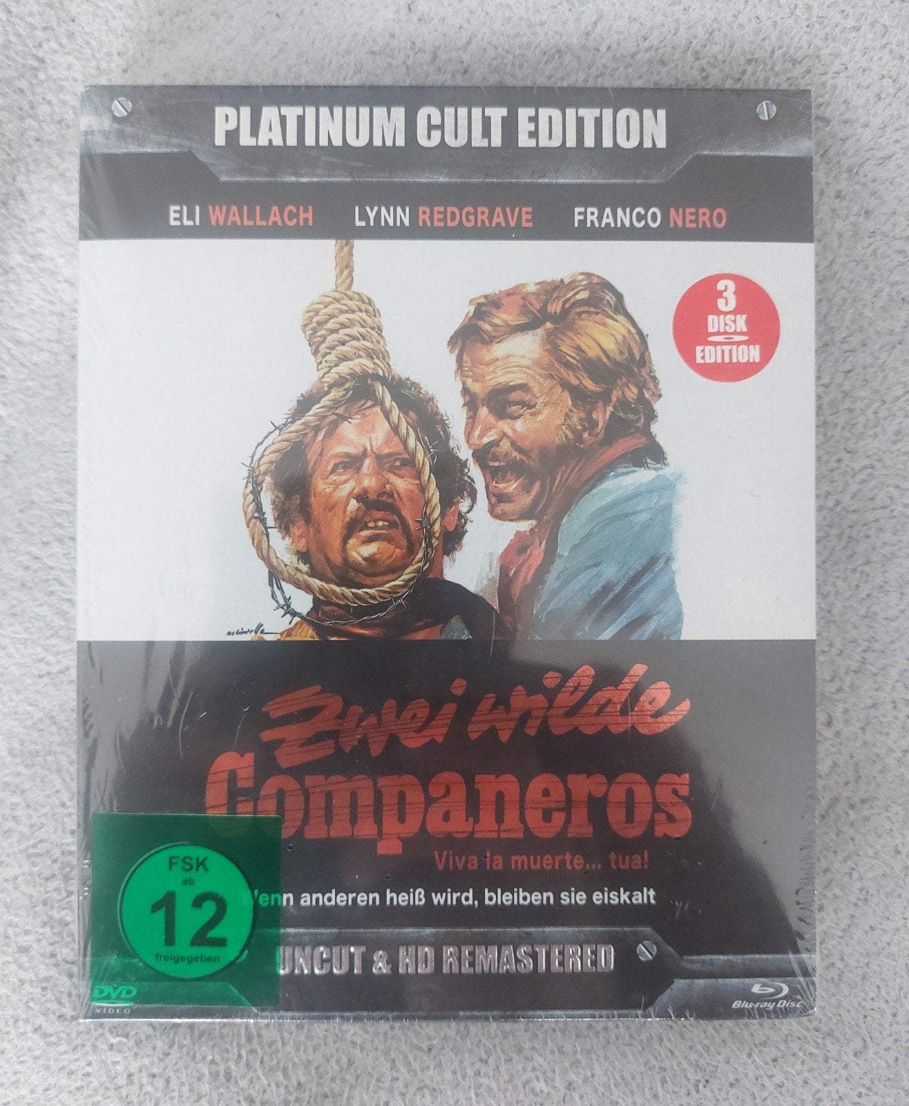 Zwei Wilde Companeros Blu-Ray Nieuw in Verpakking, CD & DVD, Blu-ray, Enlèvement, Neuf, dans son emballage, Blu-ray