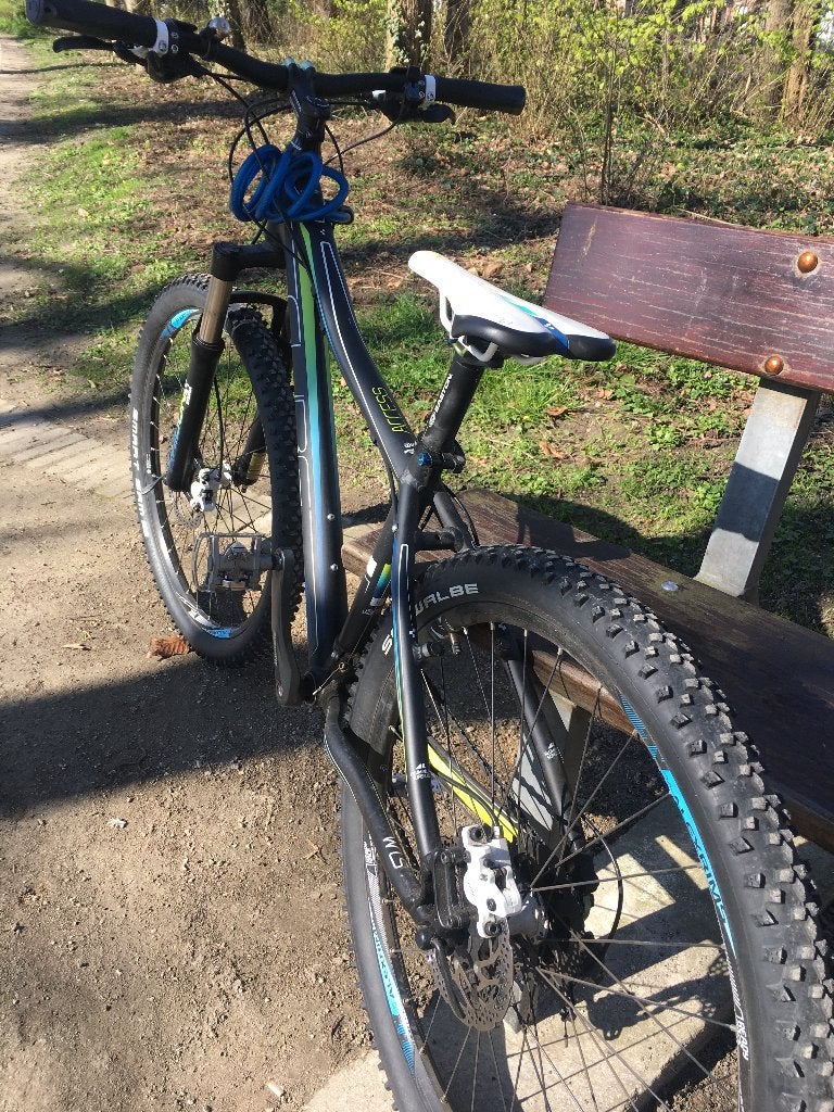 Mountainbike Cube dames/meisjes, Gebruikt, Fully, 45 tot 49 cm, Dames