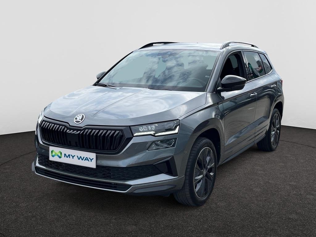 Skoda Karoq SPORTLINE*AUTOMAAT*150PK*TREKHAAK*CARPLAY*CAMERA, Auto's, Automaat, Karoq, Navigatiesysteem, SUV of Terreinwagen