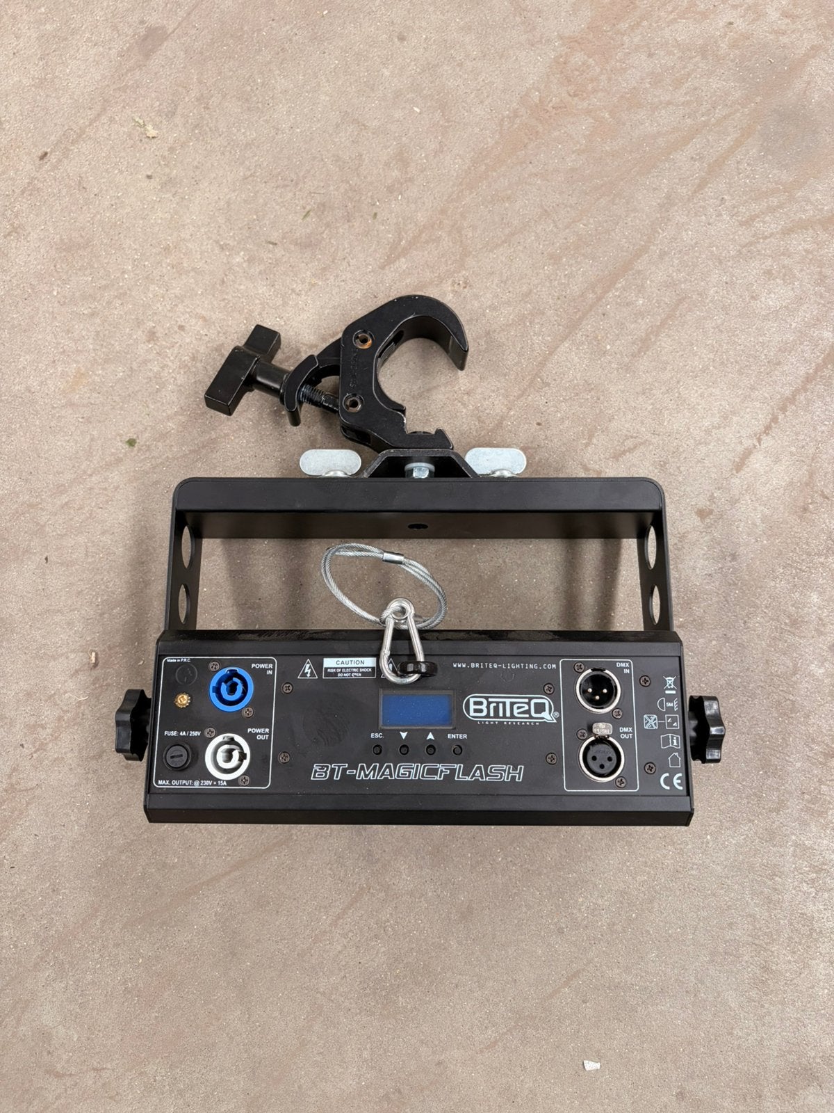Briteq Magicflash led strobe, Ophalen