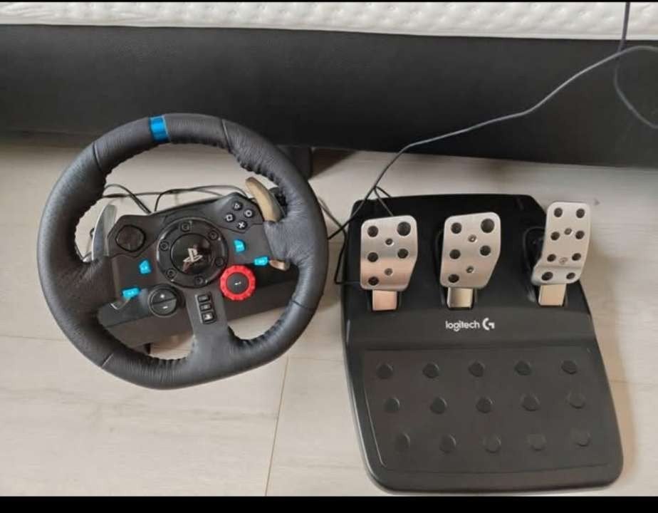 logitech stuur met pedalen, Consoles de jeu & Jeux vidéo, Consoles de jeu | Sony Consoles | Accessoires, Enlèvement