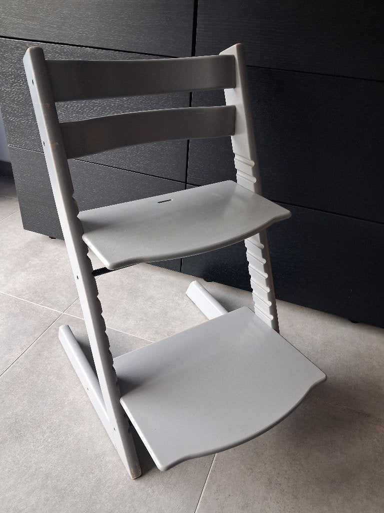 Tripp trapp meegroeistoel met bijpassende baby set, Ophalen, Gebruikt, Meegroeistoel