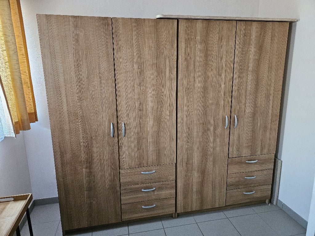 Kleerkasten, Huis en Inrichting, Kasten | Kleerkasten, Gebruikt, 100 tot 150 cm, 100 tot 150 cm, Eikenhout