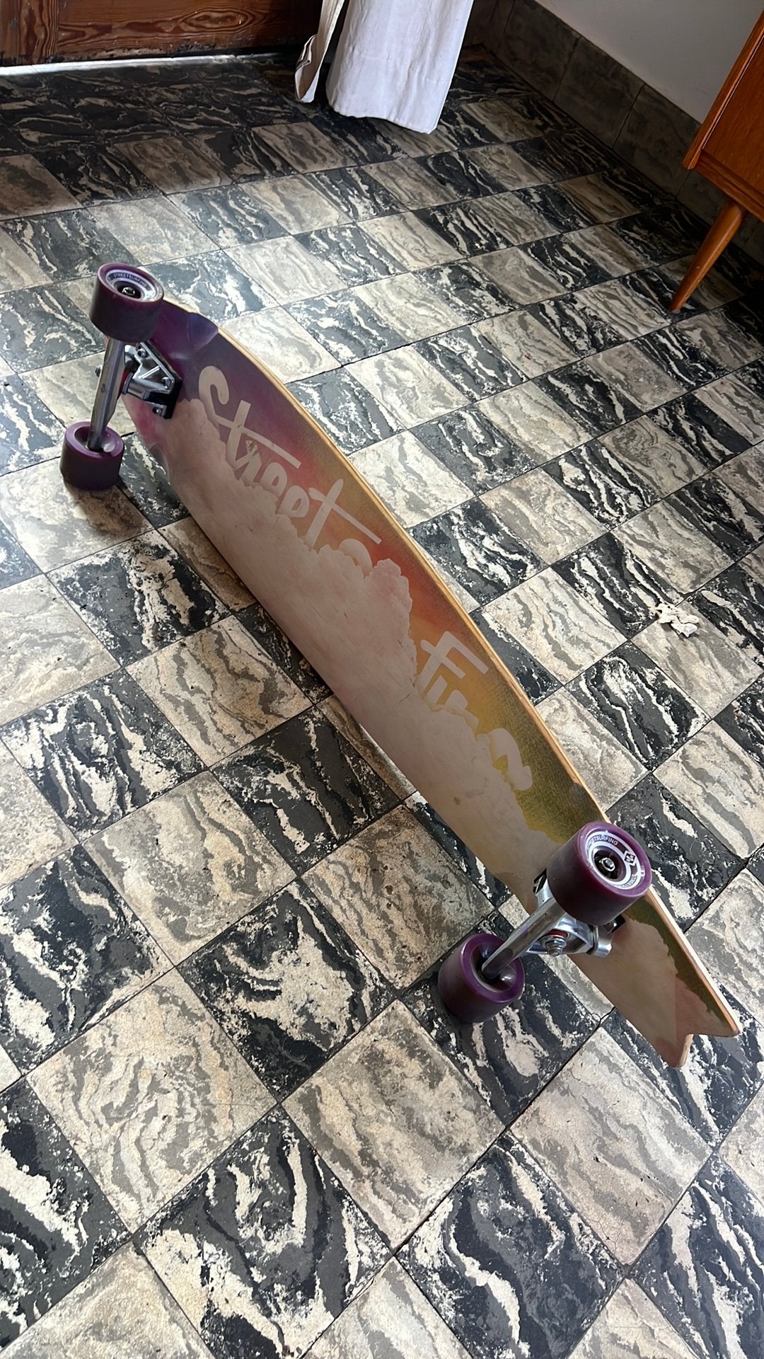 Street Surfing Pintail 40" Longboard (Cloudy), Ophalen, Gebruikt, Longboard