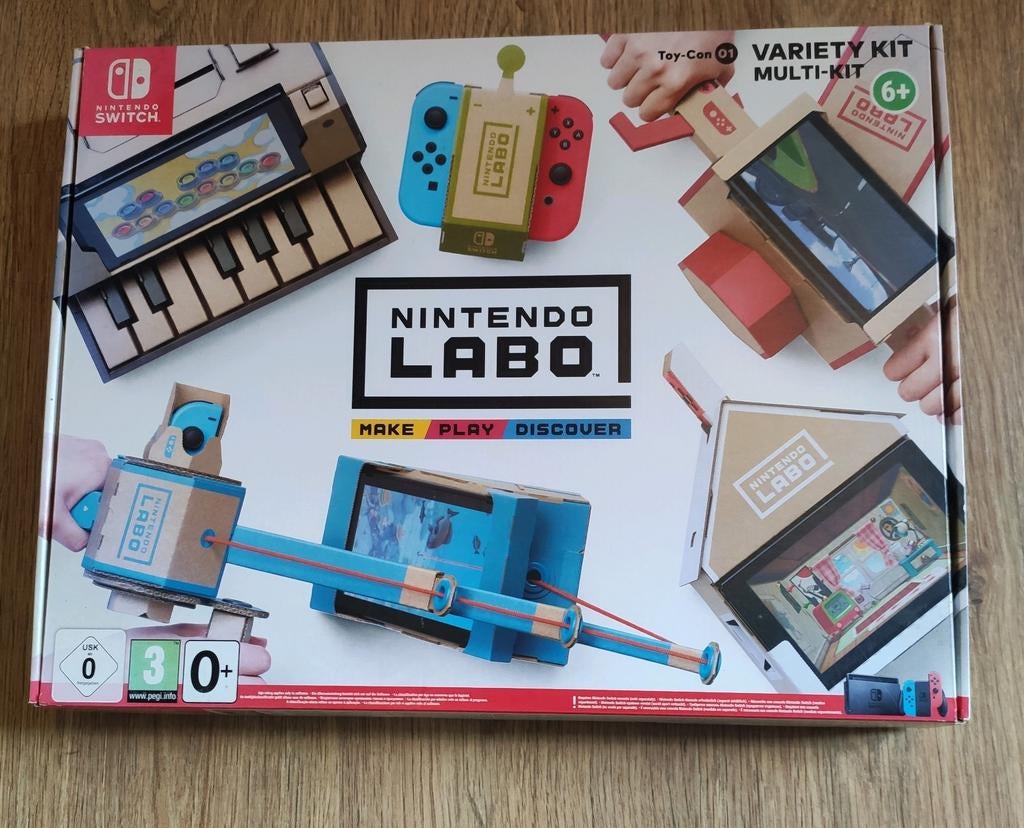 Labo Toy-Con 01: Variety Kit, Switch, Consoles de jeu & Jeux vidéo, Jeux | Nintendo Switch, Enlèvement, Plateforme