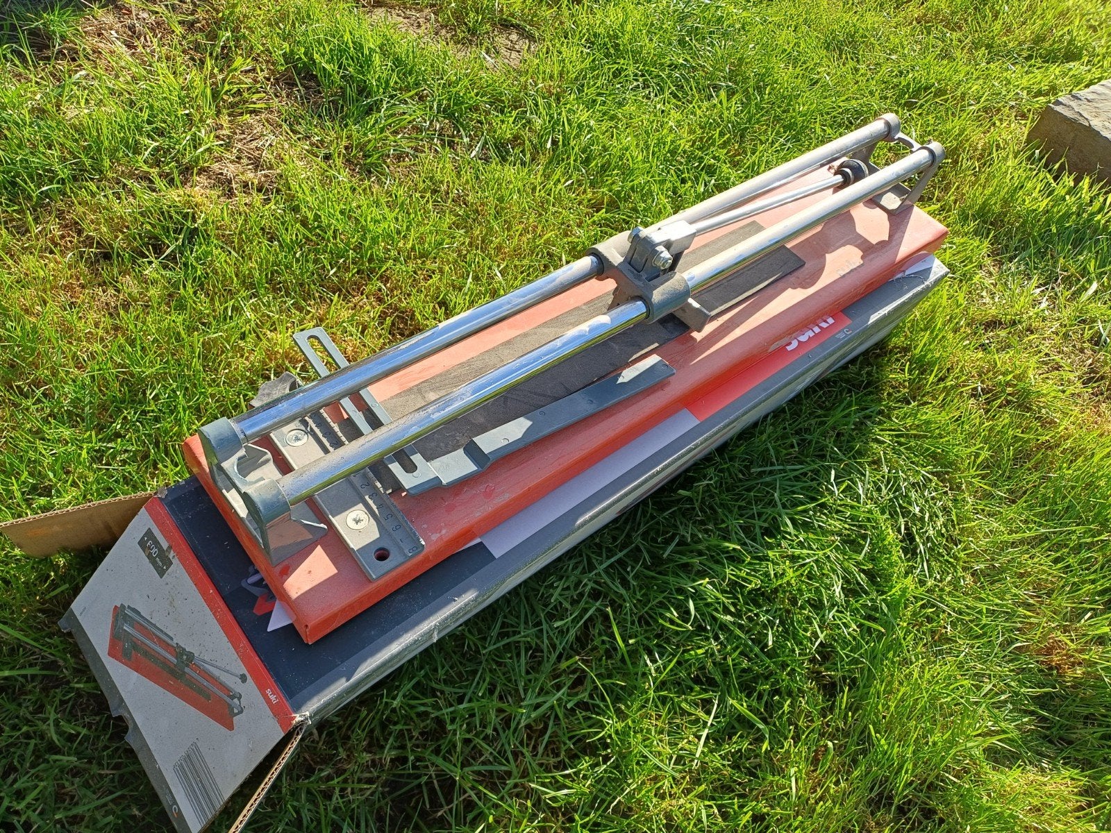 Tegelsnijder 60 cm, Doe-het-zelf en Bouw, Ophalen, Gebruikt