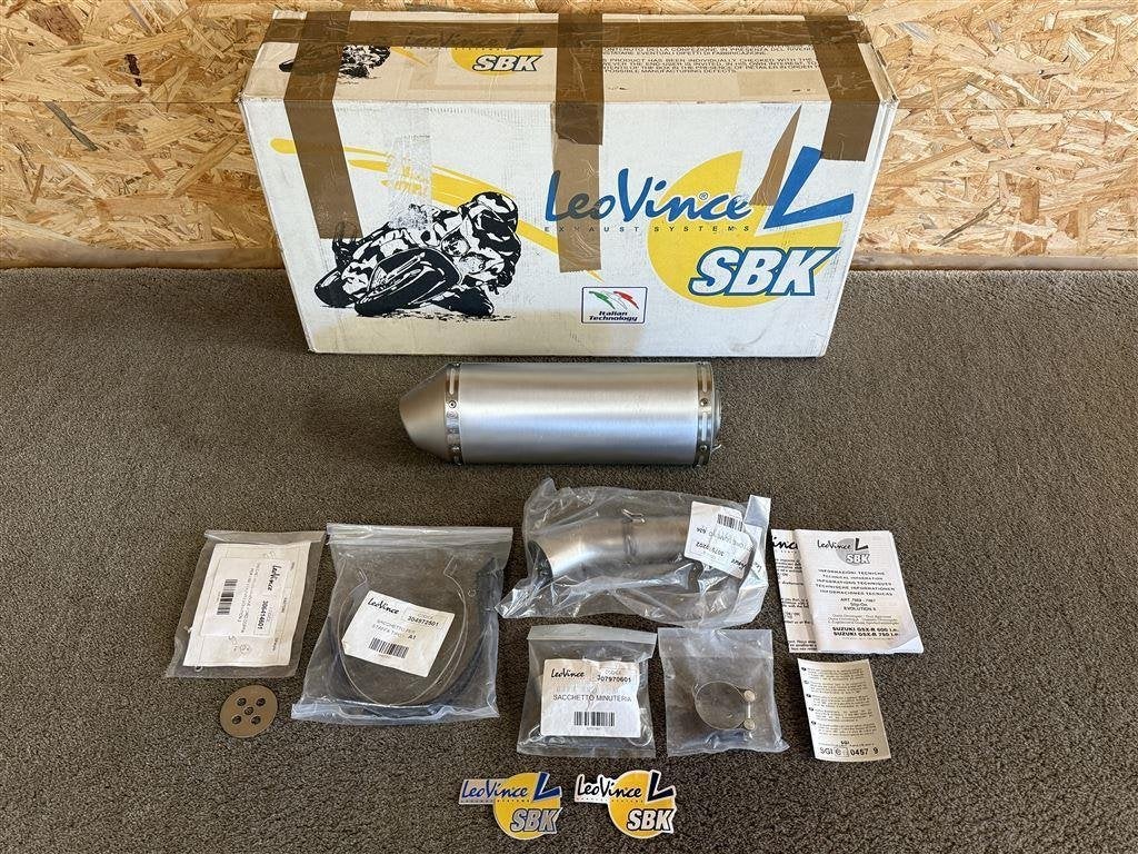 LeoVince Oval EvoII uitlaat demper GSXR600 GSXR750 2008-2010, Motoren, Verzenden, Nieuw