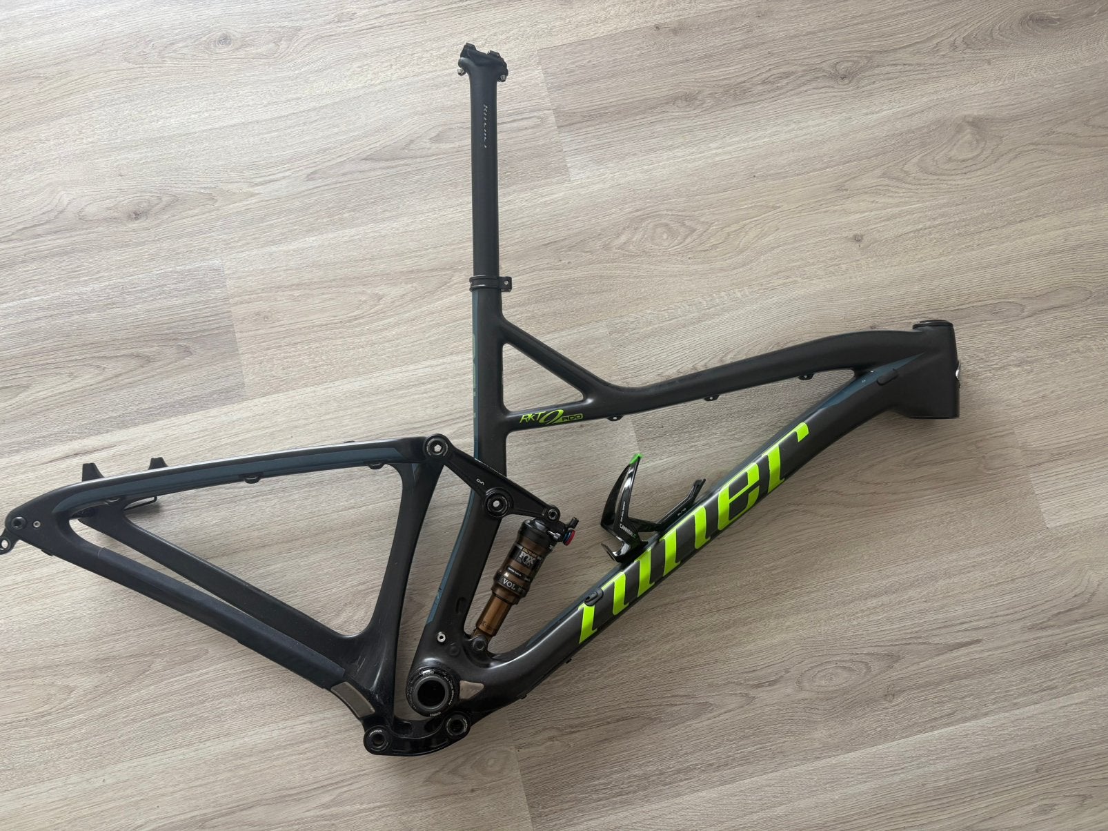 Niner RKT9 RDO Fully Frameset 29 inch, Ophalen, Zo goed als nieuw, Frame, Carbon