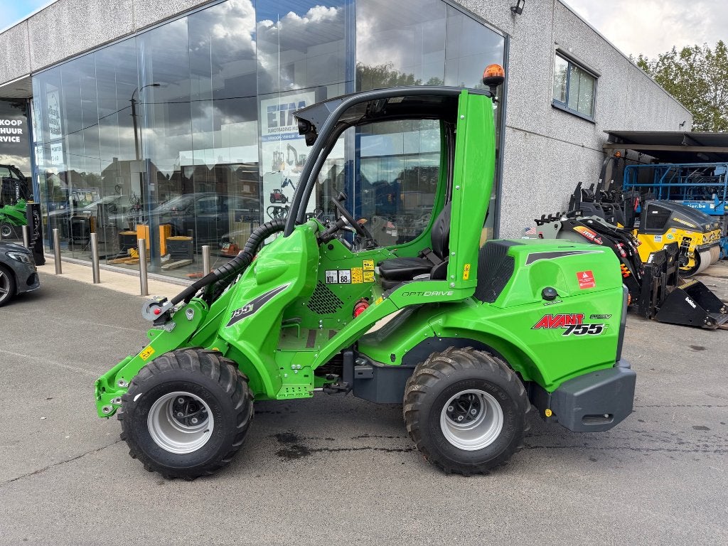 Avant 755i TDL+, Ophalen, Wiellader of Shovel