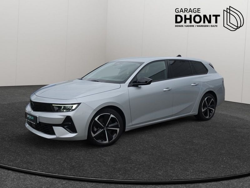 Opel Astra Sports Tourer GS - 1.2 Benzine - Automaat - 130PK, Autos, Opel, Argent ou Gris, Achat, Euro 6, Entreprise