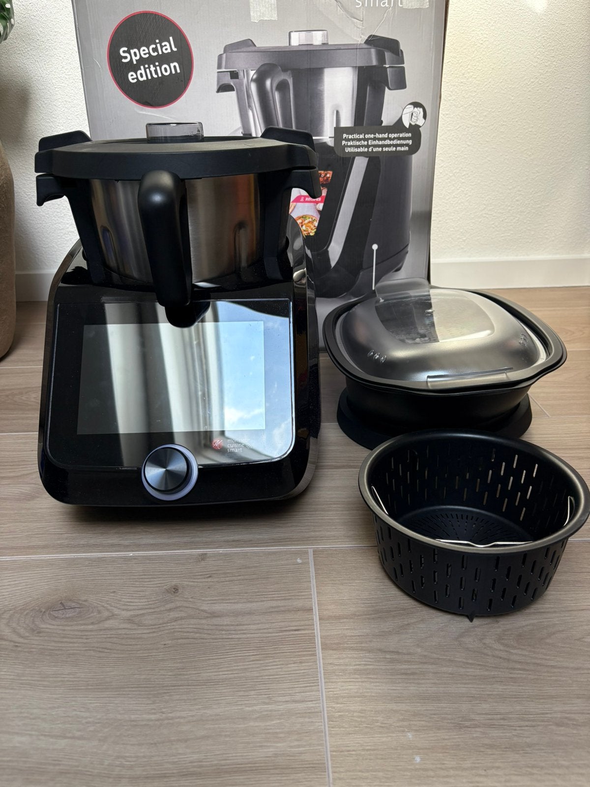 Monsieur Cuisine smart special edition nieuw, Elektronische apparatuur, Keukenmixers, Ophalen, Zo goed als nieuw