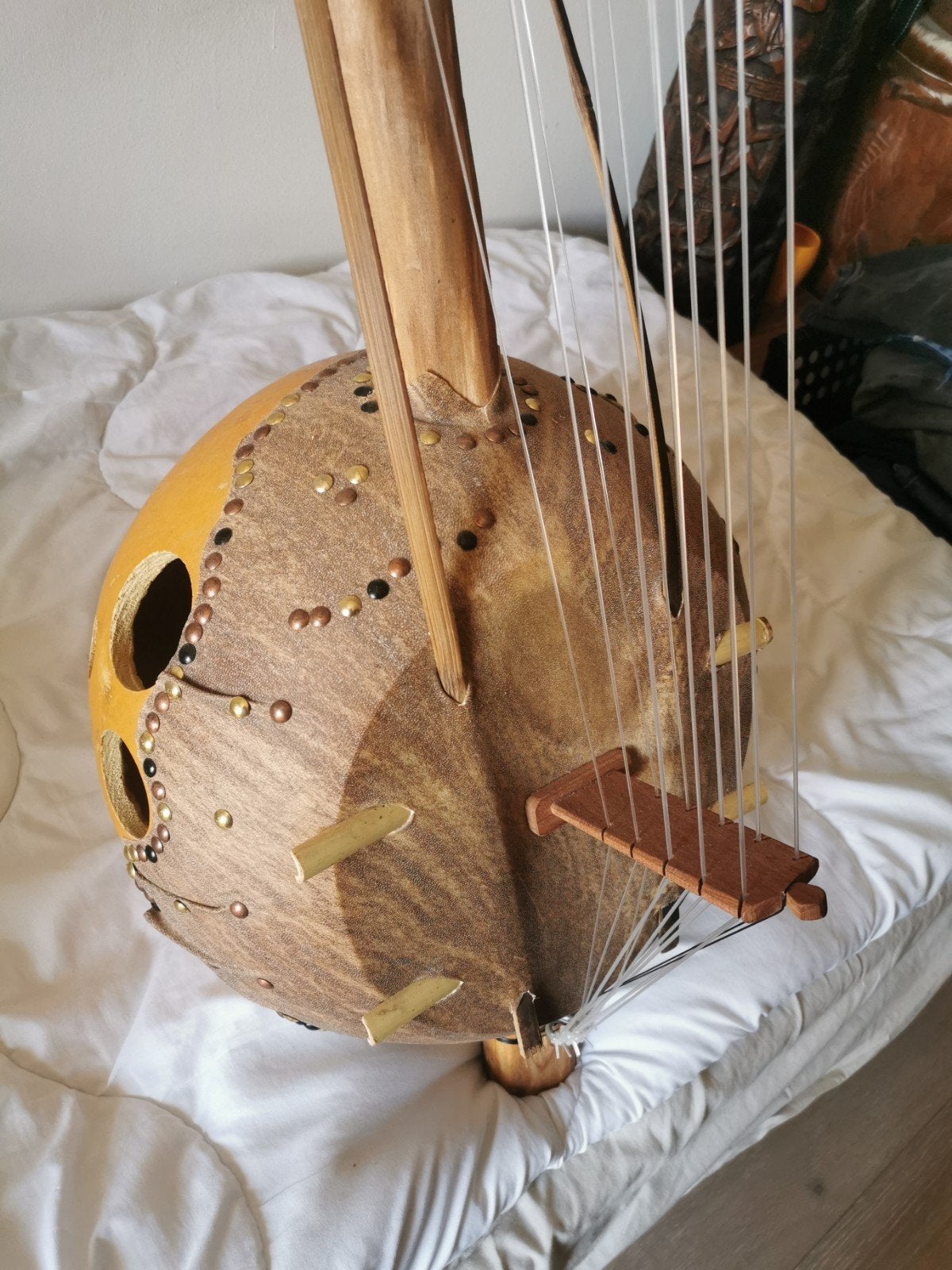 Donzo ngoni 10 snaren, Muziek en Instrumenten, Ophalen of Verzenden