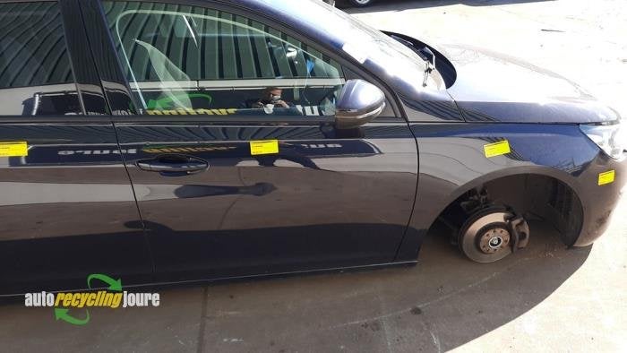Portière 4portes avant droite d'un Peugeot 308 (EKU), -, -, 3 mois de garantie, Utilisé