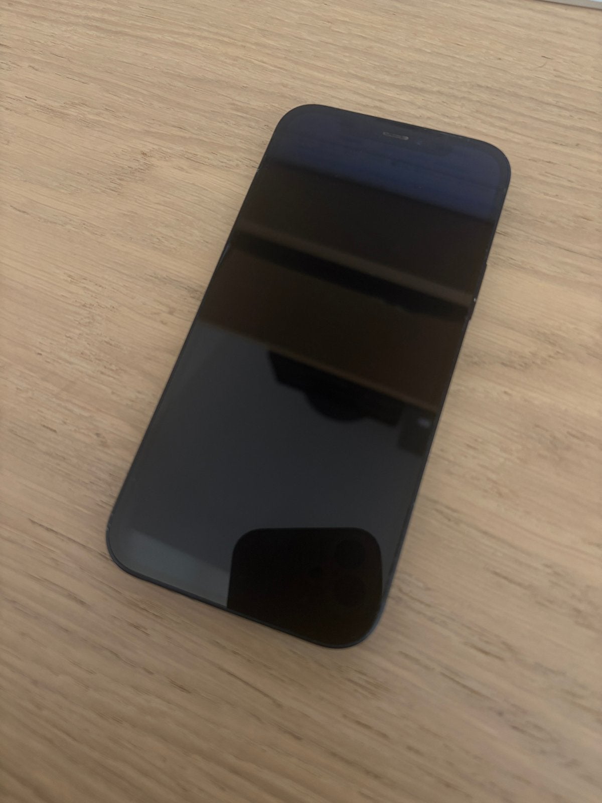 Iphone 12 - zwart 64GB, Télécoms, Enlèvement, Comme neuf, Noir, IPhone 12