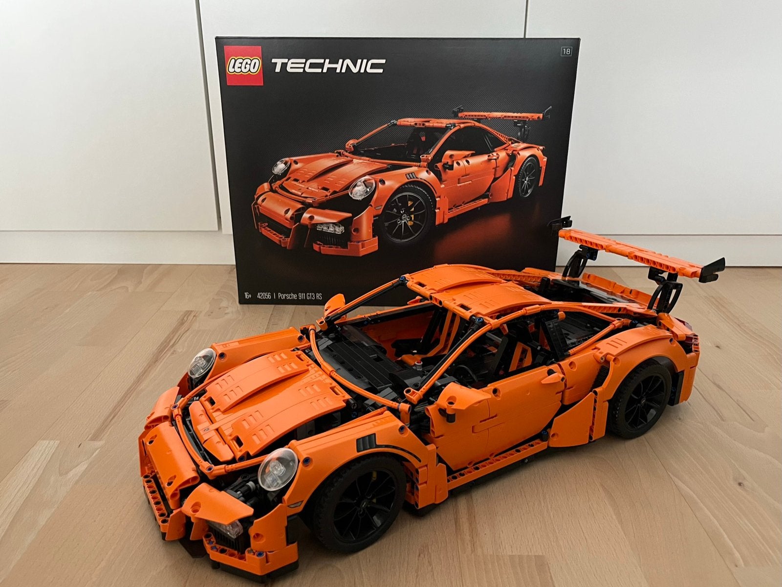 Lego Technic 42056 Porsche GT3 RS (ZGAN, compleet), Kinderen en Baby's, Speelgoed | Duplo en Lego, Lego, Ophalen of Verzenden