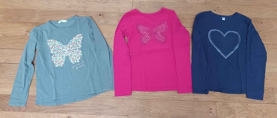 Lot de 10 vêtements fille 10 ans, Enlèvement ou Envoi, Comme neuf, Fille, Pantalon