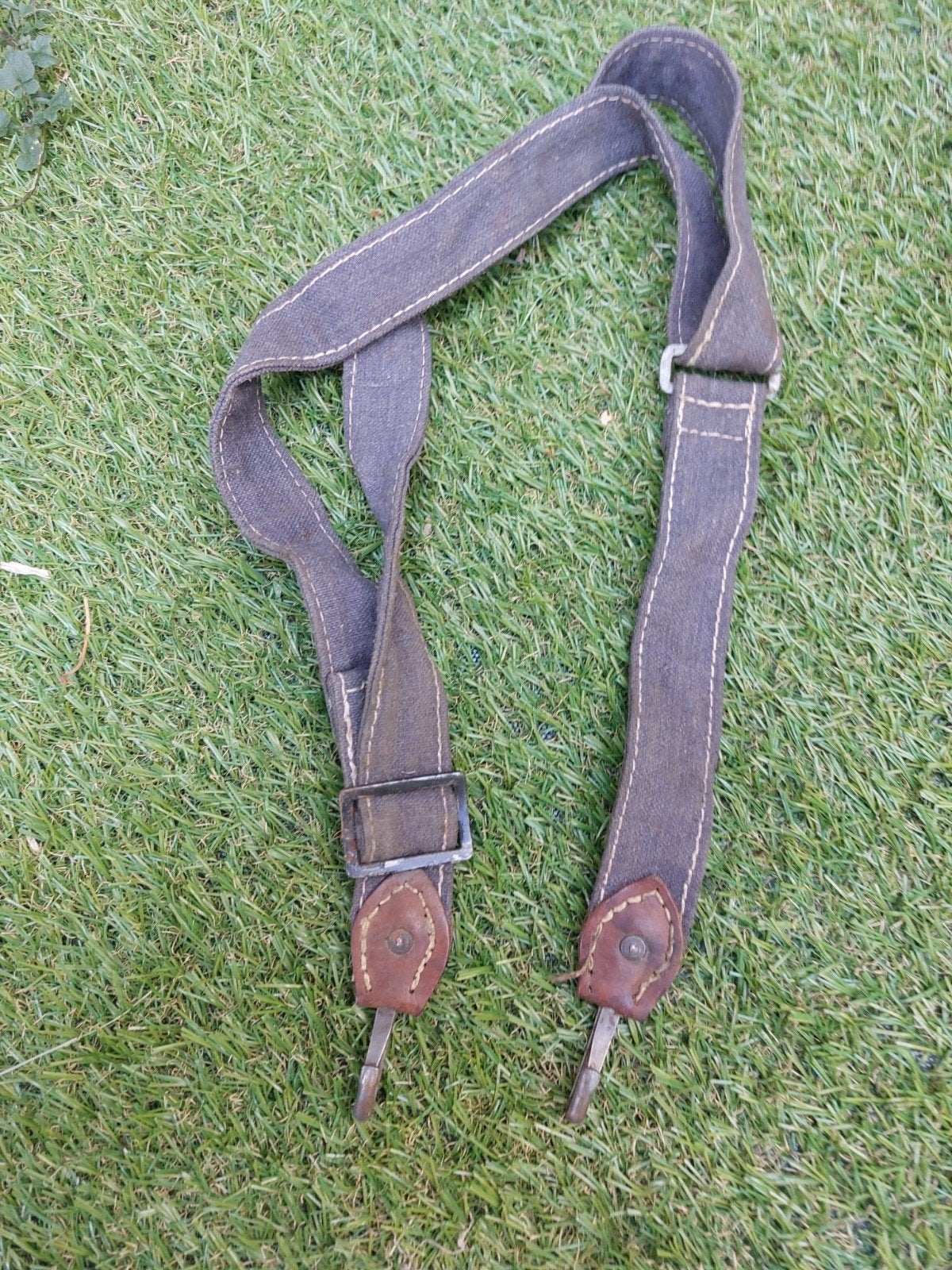 Ceinture de sac à pain allemande de la Seconde Guerre mondia, Enlèvement ou Envoi, Armée de l'air, Vêtements ou Chaussures