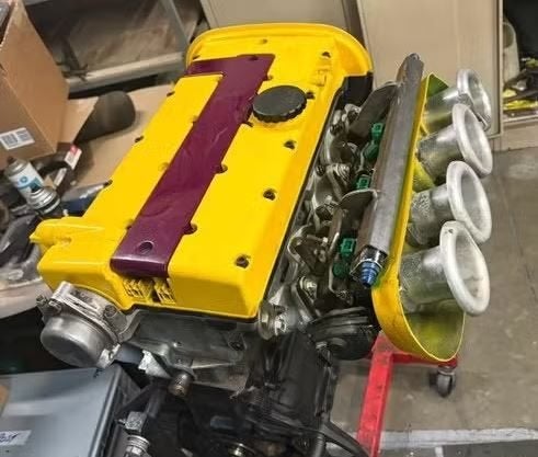 C20XE + KMS +VERSNELLINGSBAK !, Autos : Pièces & Accessoires, Enlèvement, Révisé, Opel