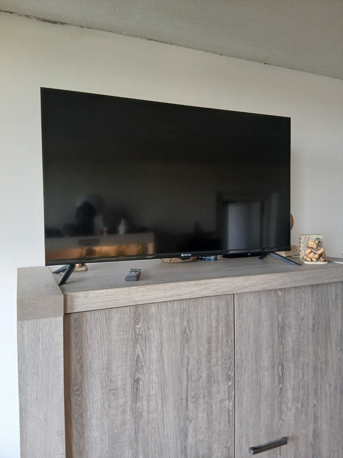 Smarthtv merk vizyon 40 inch 5 maanden oud, Ophalen