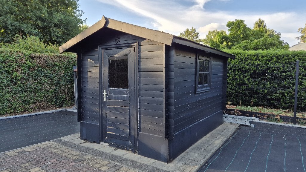 Tuinhuis gratis, Ophalen, Gebruikt, Tuinhuis, 2 ramen