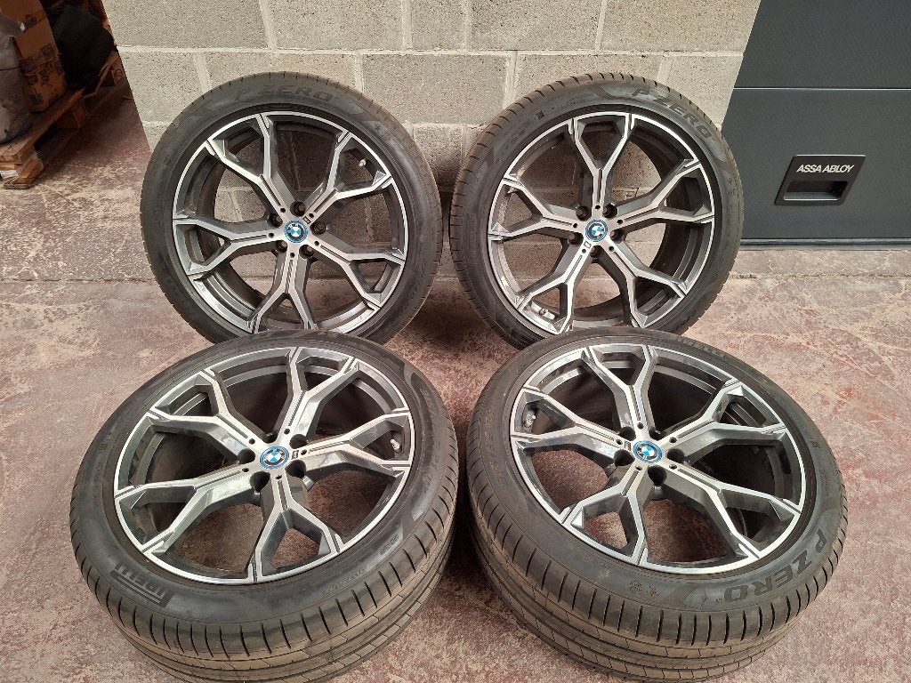 BMW X5 21" WIELSET (ORIGINEEL), Auto-onderdelen, Ophalen, Gebruikt, Velg(en), 275 mm