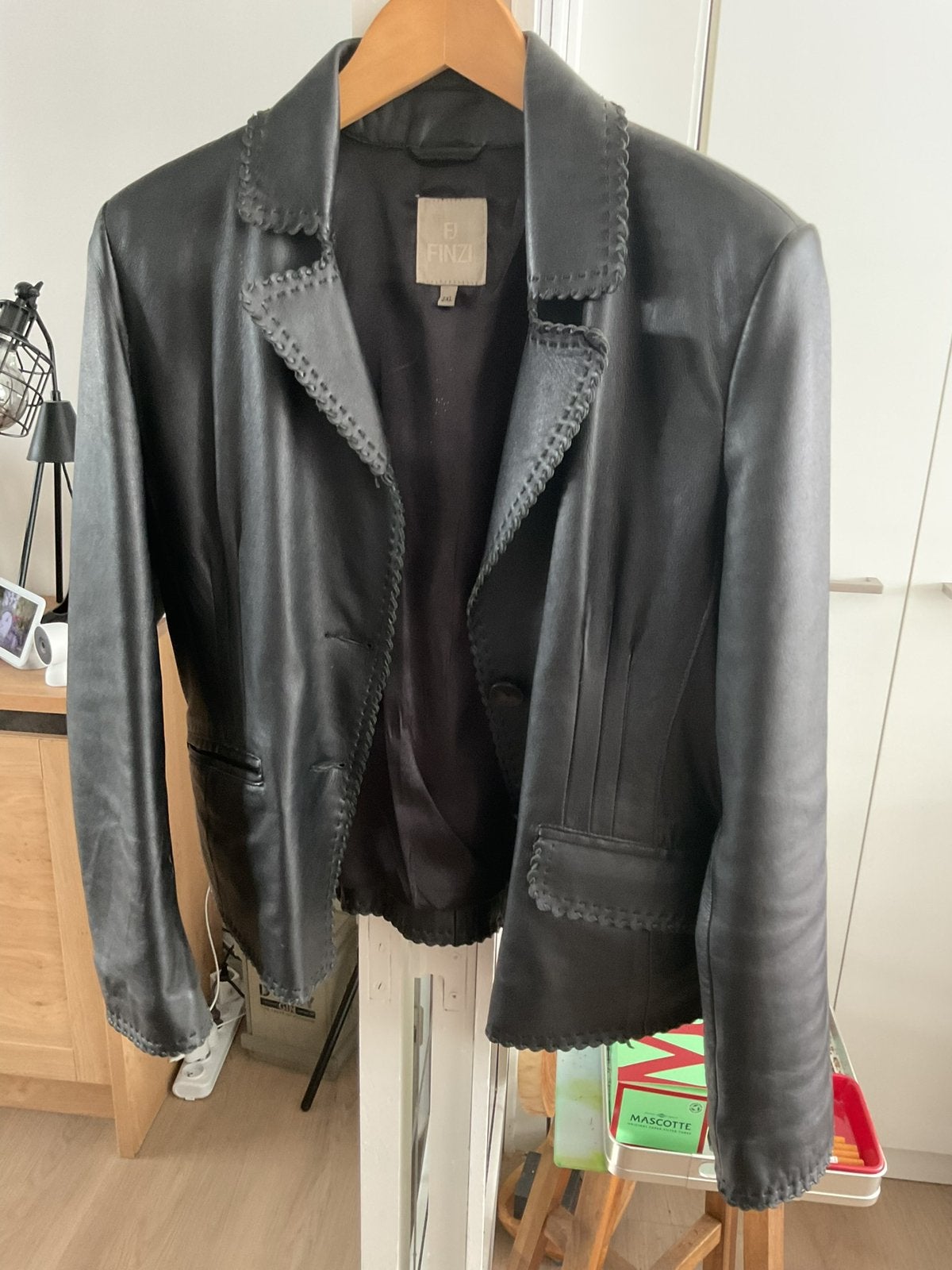 Leder Damesjasje, Vêtements | Femmes, Taille 38/40 (M), Comme neuf, Enlèvement, Manteau