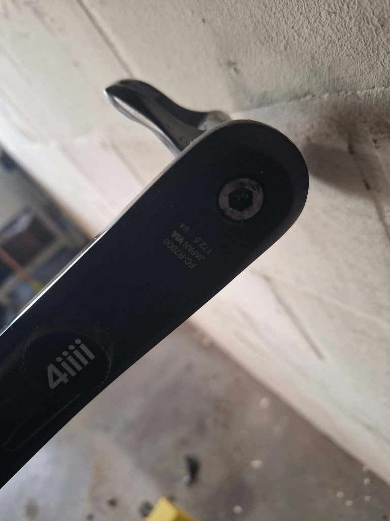 4iii powermeter cranckarm voor shimano 105, Fietsen en Brommers, Ophalen, Zo goed als nieuw, Racefiets