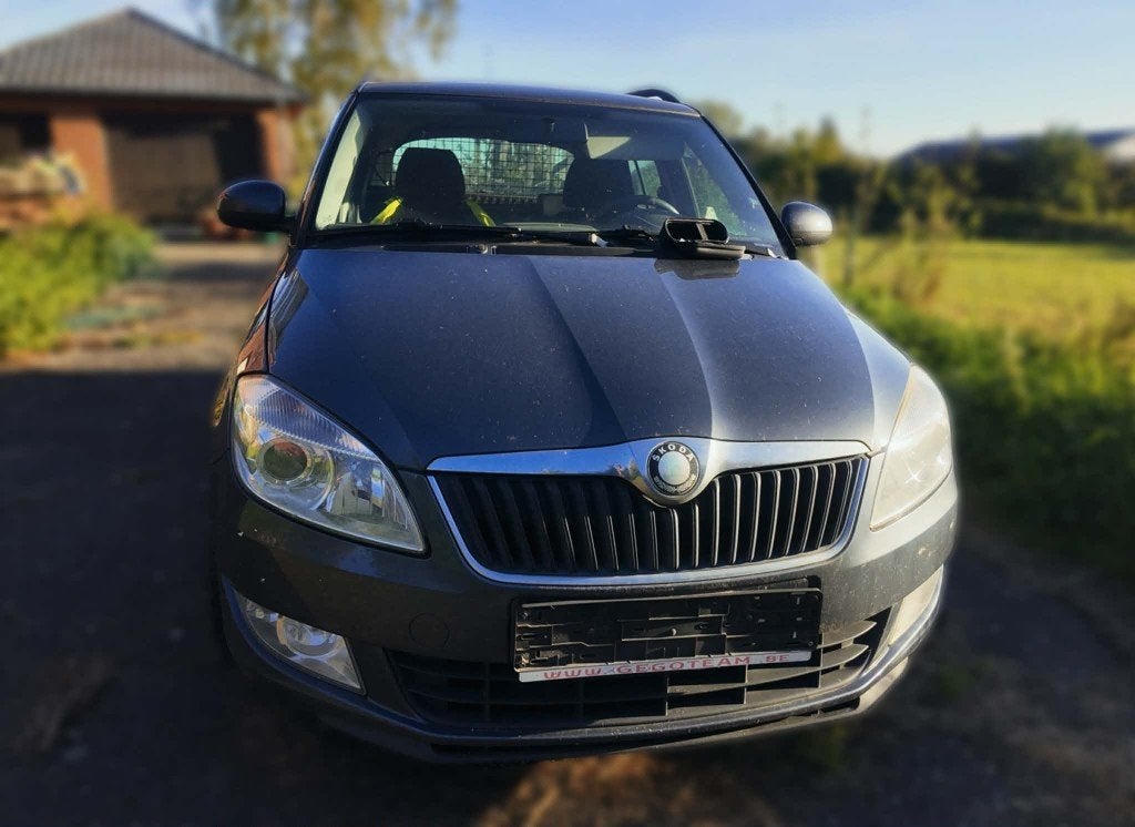 Skoda Fabia Break 2010, Autos, Euro 5, Achat, Boîte manuelle, Beige