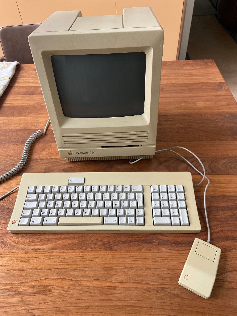 Macintosh SE/30 vintage computer, Informatique & Logiciels, Ordinateurs Vintage, Enlèvement ou Envoi