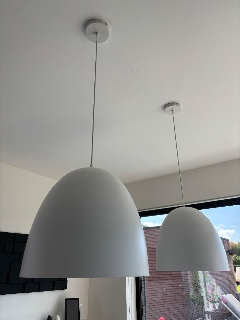 2 hanglampen, Huis en Inrichting, Ophalen, Gebruikt, Modern design