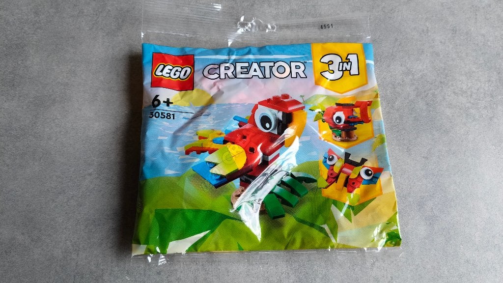 lego creator 30581 tropische papegaai, Lego, Nieuw, Ophalen of Verzenden, Creator