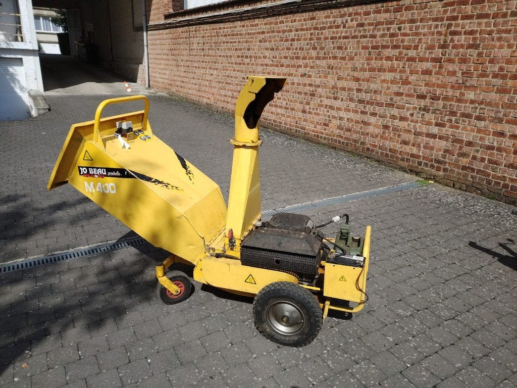 Jobeau M400 versnipperaar, Ophalen, Hakselaar