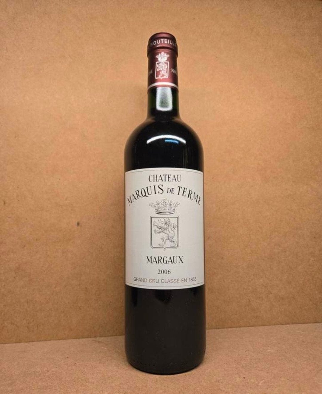 vin chateau marquis de terme 2006 margaux grand cru classé, Enlèvement