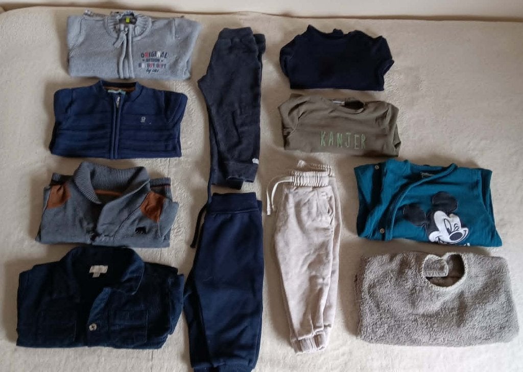 Kledij jongen  Maat 80  (11 stuks), Kinderen en Baby's, Ophalen, Gebruikt, Jongetje