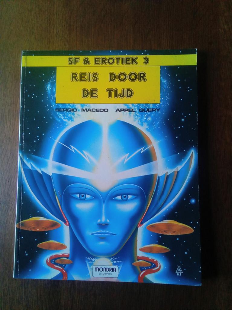 Erotisch stripverhaal Reis door de tijd (1982), Livres, Science-fiction, Envoi