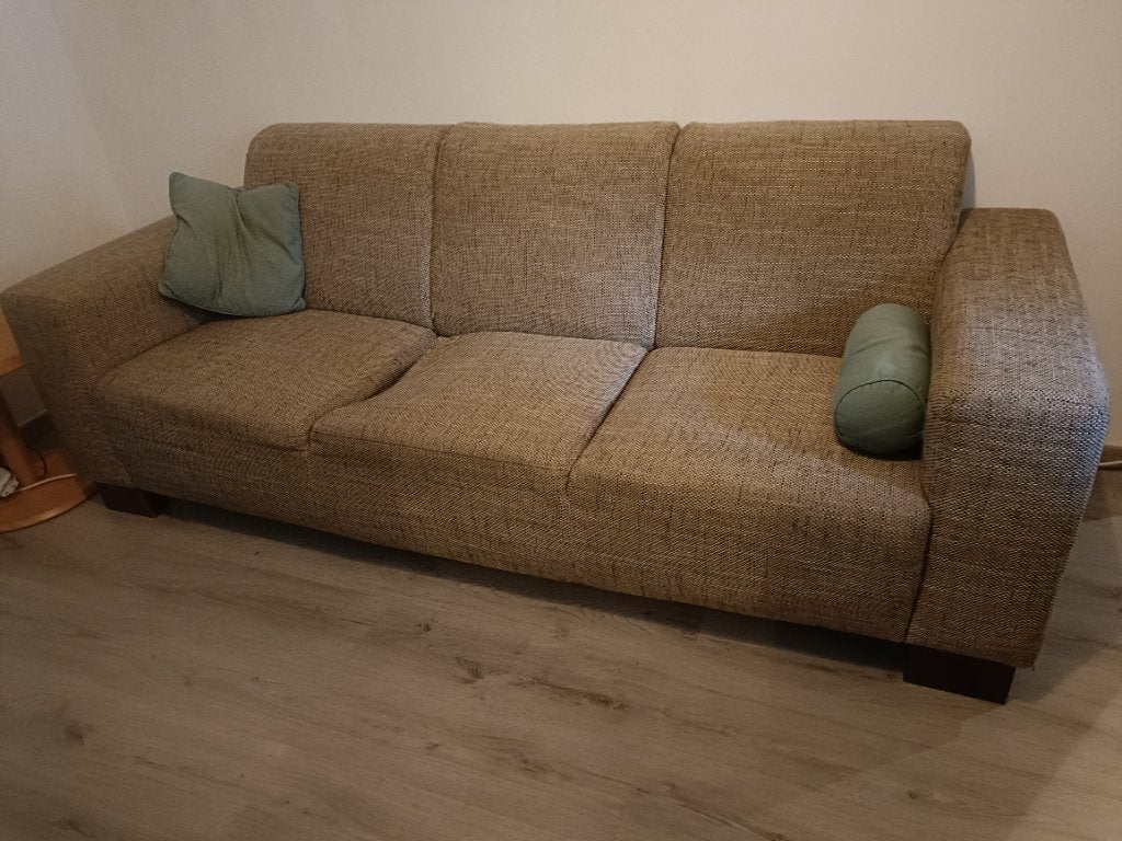 Siège robuste gris gratuit, 200 à 250 cm, Banc droit, Enlèvement, Utilisé