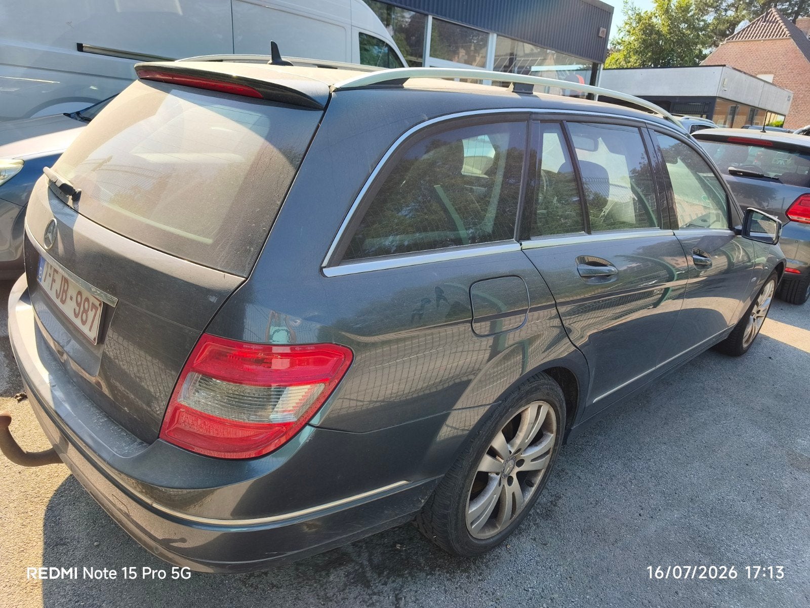 MERCEDES C200CDI AVANTGARDE NAVI LEER!  KETTING KAPOT !!, Euro 5, Leder, 5 deurs, Particulier