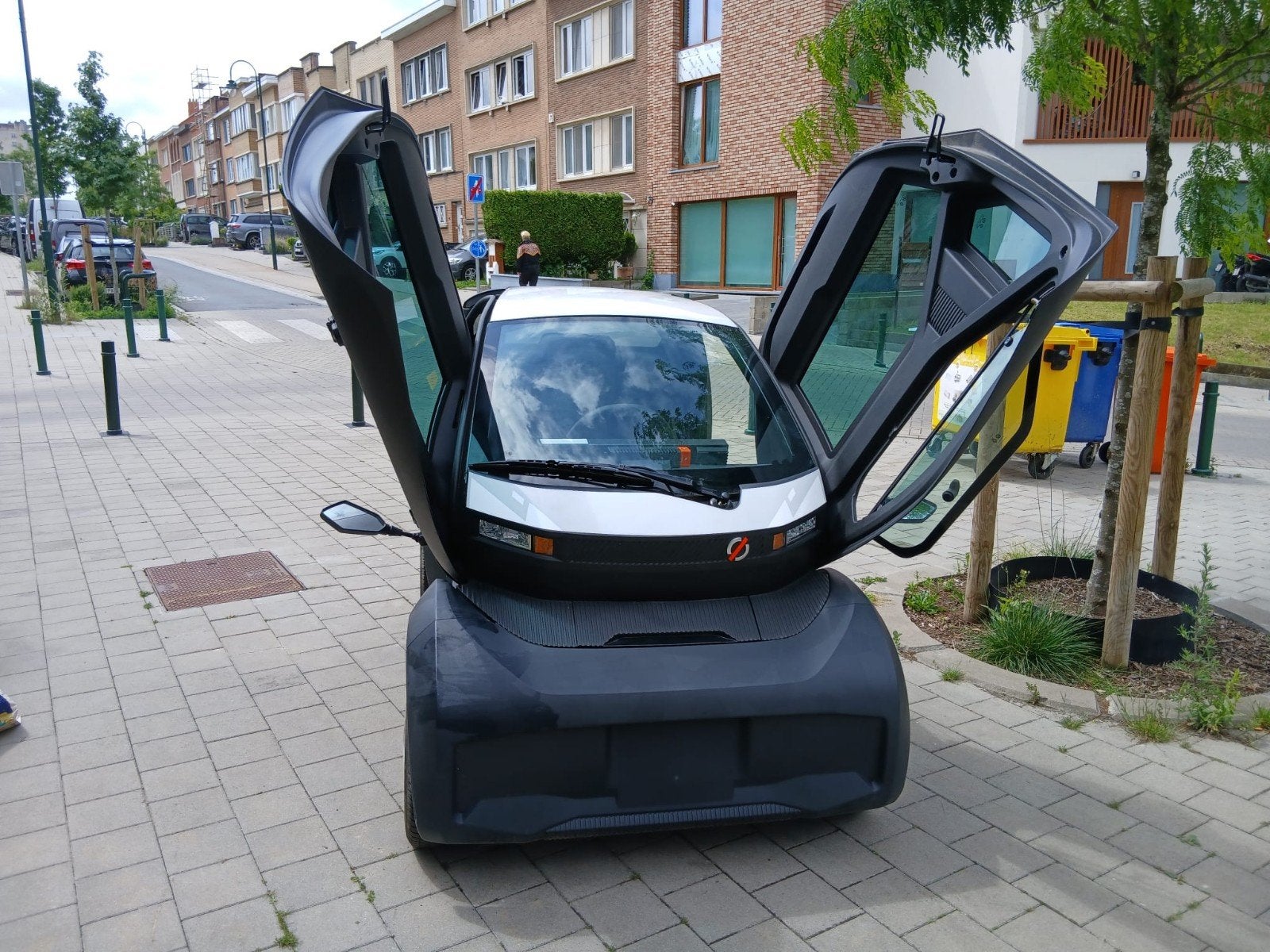 Renault Mobilize Twizy Duo45 2025, Elektrisch, 2 zetels, 2 deurs, Zilver of Grijs