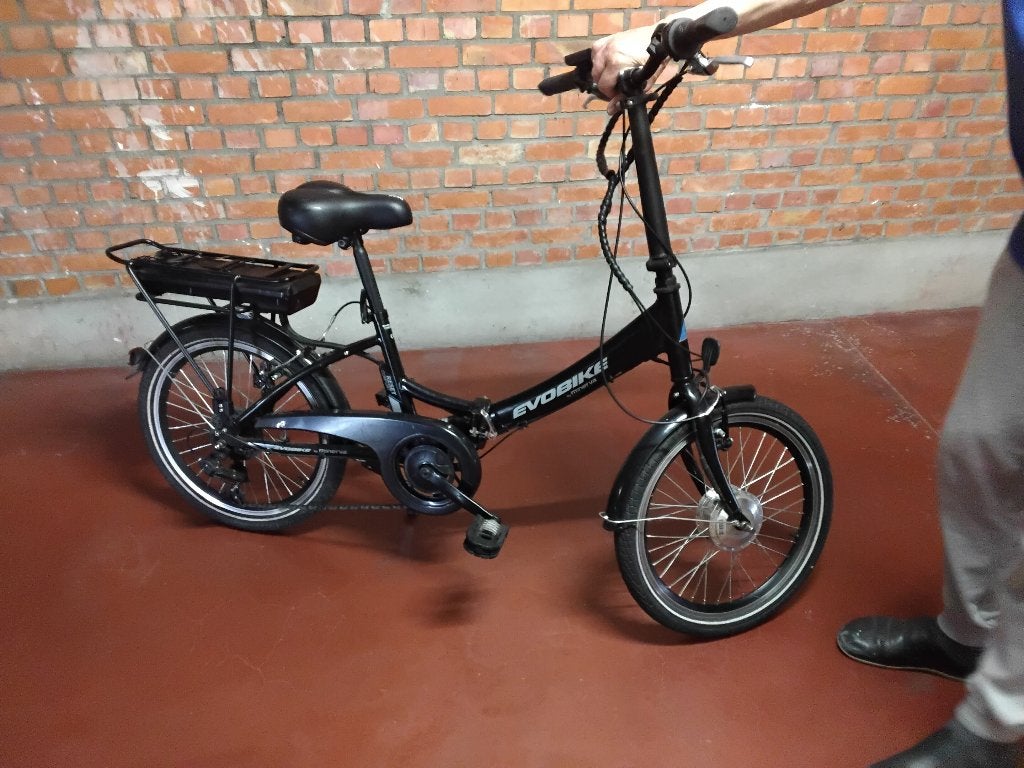 Electrische minifiets, Ophalen, Zo goed als nieuw