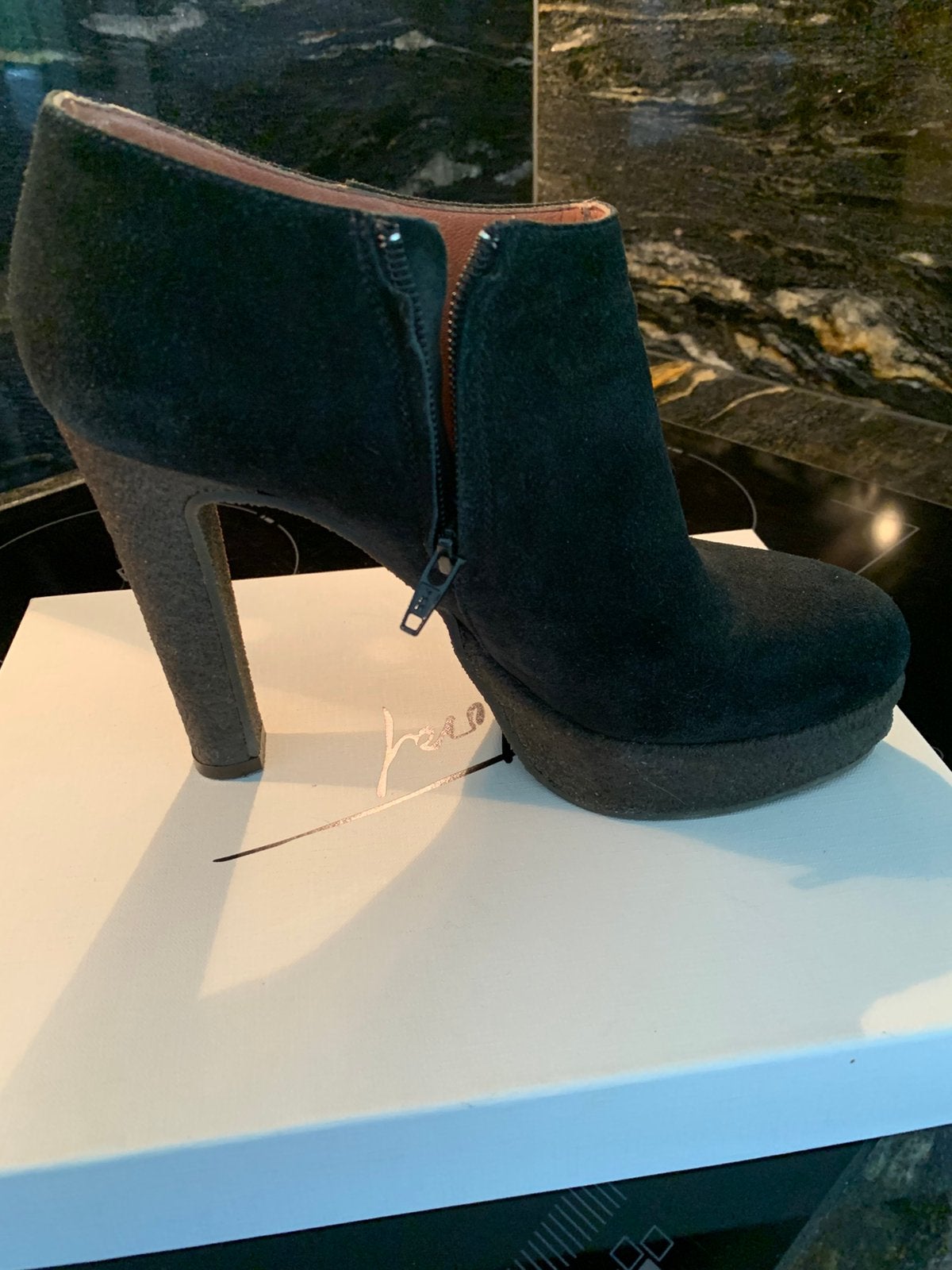 Boots femme, Enlèvement, Comme neuf, Noir