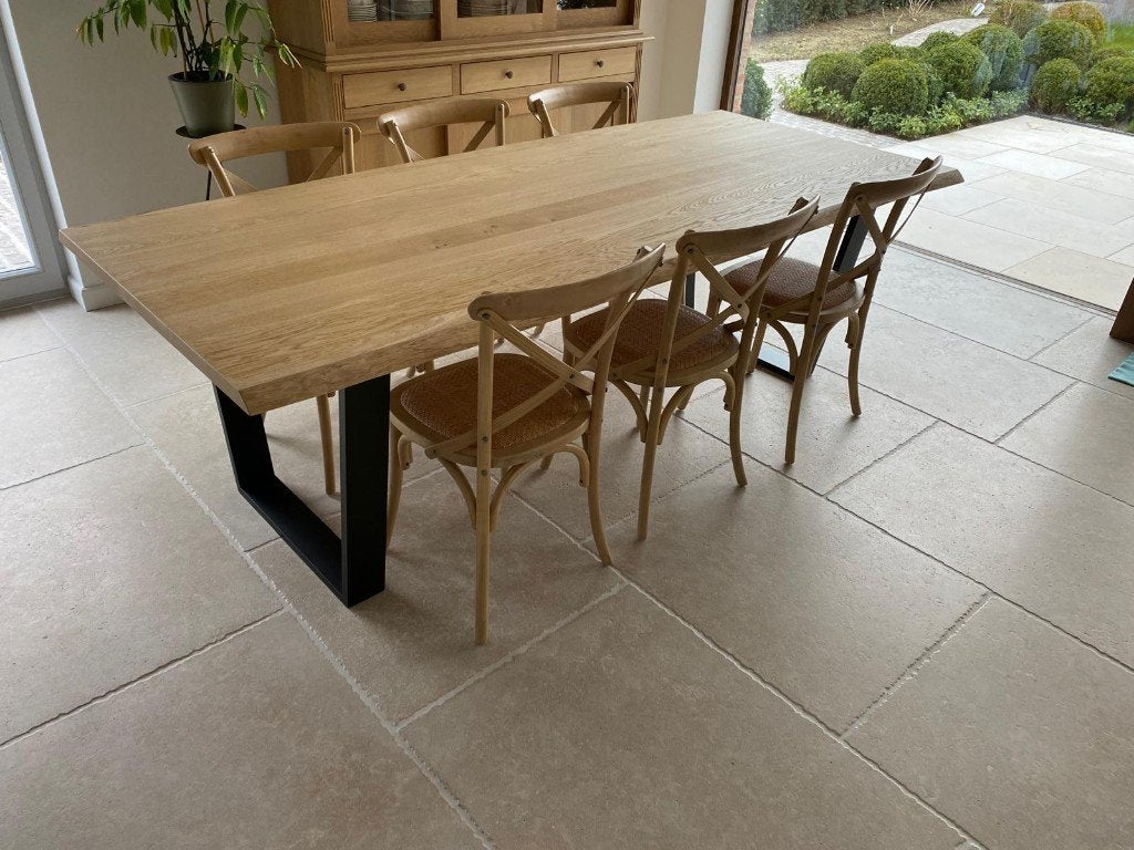 table à manger, Maison & Meubles, Comme neuf, Enlèvement, Chêne, Rectangulaire