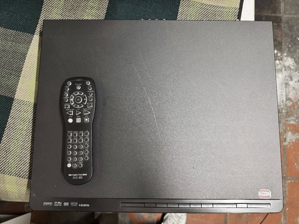 Lecteur DVD/CD Harman Kardon avec télécommande d'origine, Enlèvement, Utilisé, Lecteur DVD, Autres marques