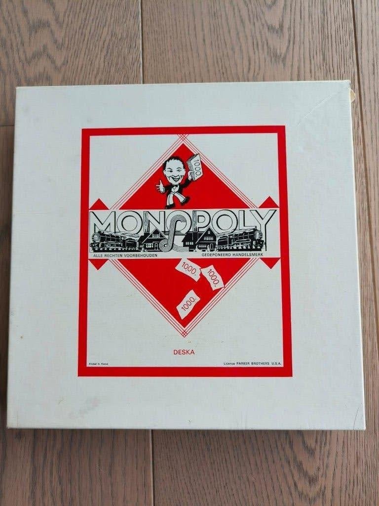Vintage Monopoly, Ophalen of Verzenden, Gebruikt, Deska 