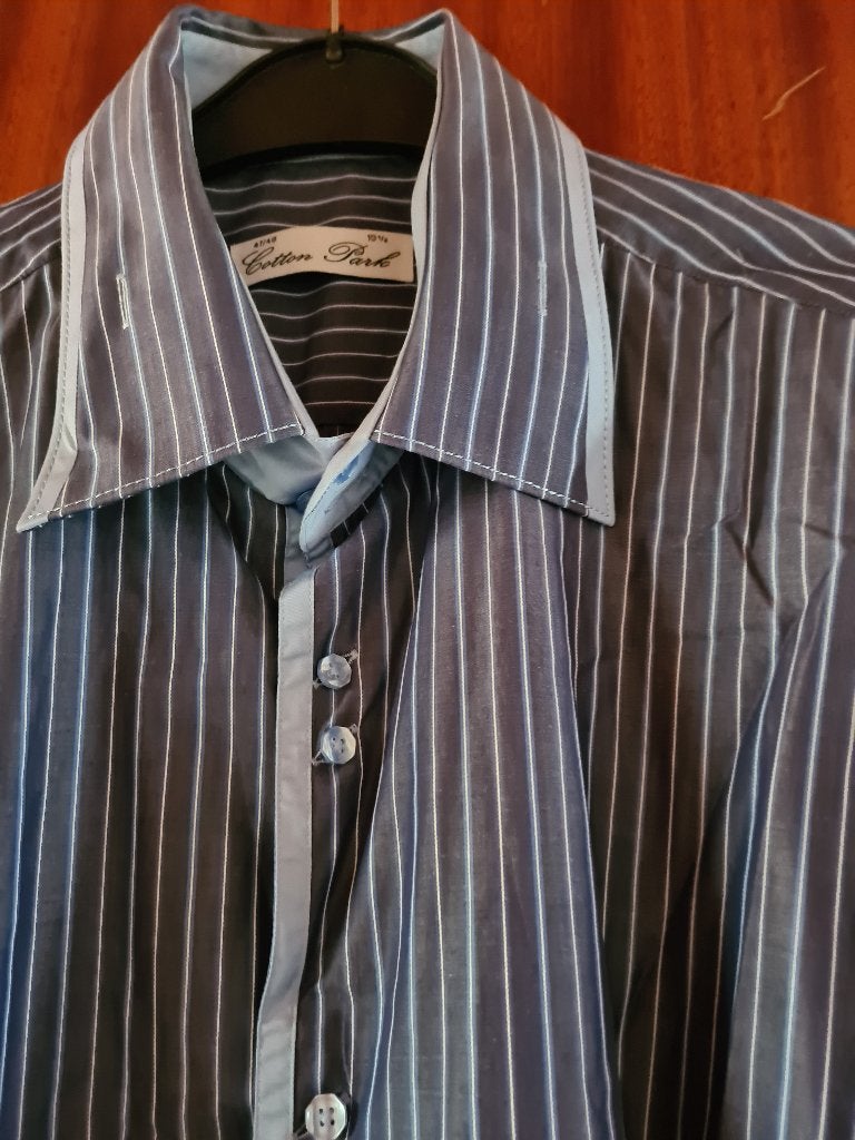 Chemise, Kleding | Heren, Overhemden, Ophalen, Blauw, Nieuw, Overige halswijdtes